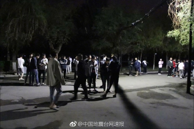 吉林松原發生5.7級地震 群眾深夜被震醒