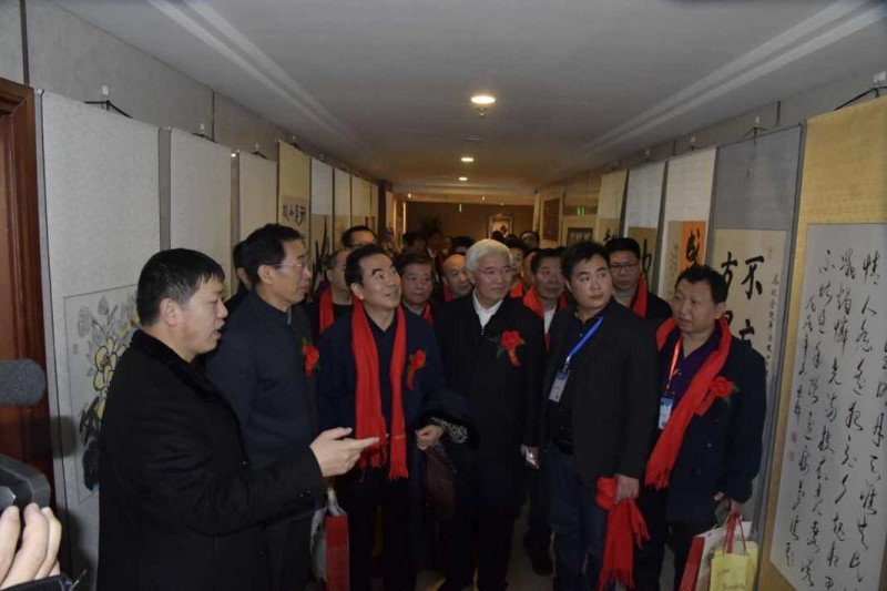 中國文化進萬家慶祝改革開放四十周年藝術回顧展在京舉行