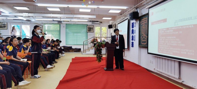 “六一”特輯 大連中院法官阿姨進校園