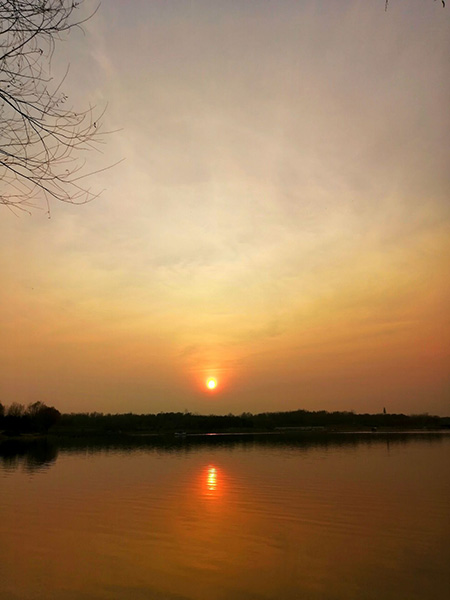 李月手機拍圖——才有斜陽便不同