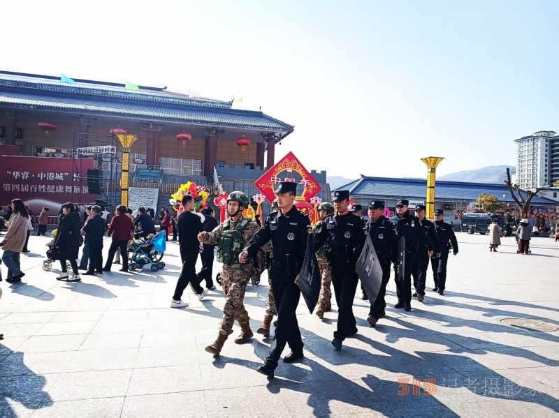 甘肅禮縣：武裝聯(lián)勤保平安