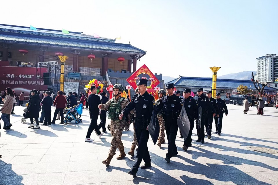 甘肅禮縣：武裝聯(lián)勤保平安