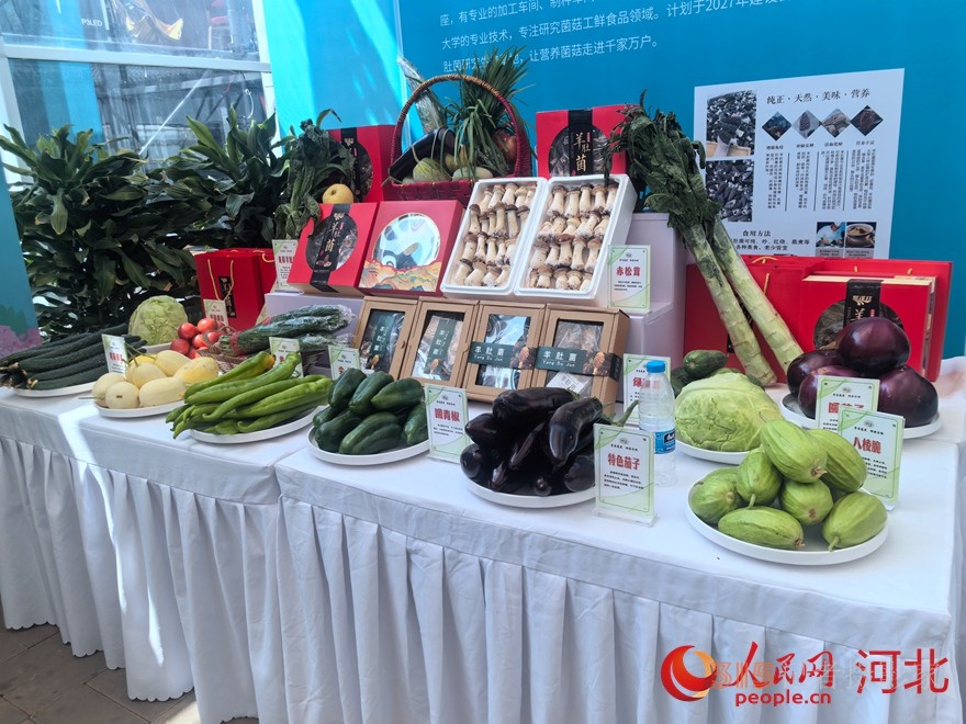 青縣特色農(nóng)產(chǎn)品。人民網(wǎng) 商帆攝