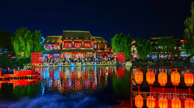 洛邑古城夜未央，漢服華彩映華光