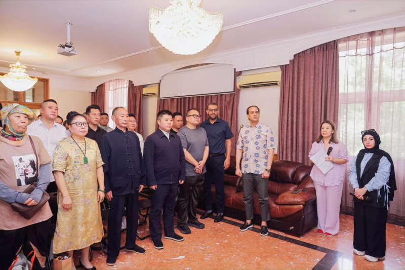 北京御鑫堂中醫(yī)研究院院長于忠新女士受邀出席馬里共和國大使館與利比亞大使館國際中醫(yī)文化交流活動