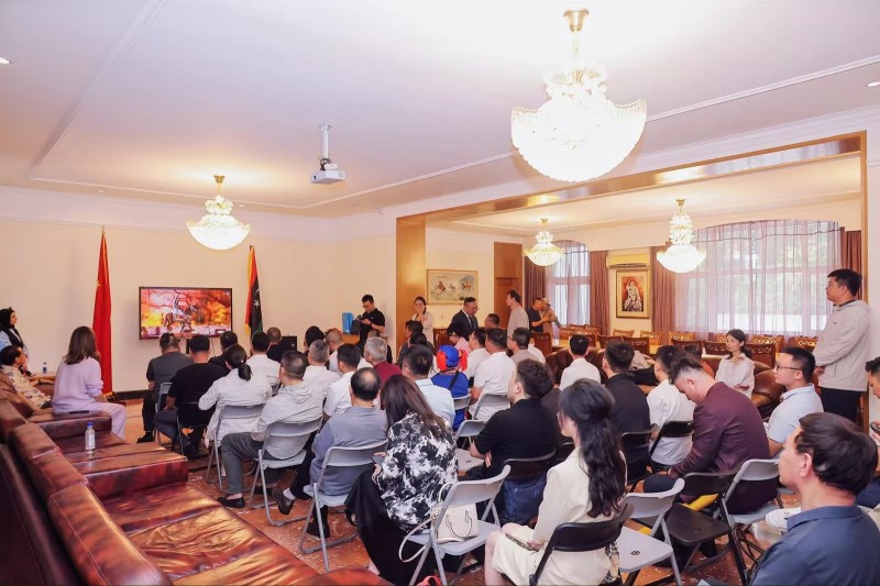 北京御鑫堂中醫(yī)研究院院長于忠新女士受邀出席馬里共和國大使館與利比亞大使館國際中醫(yī)文化交流活動