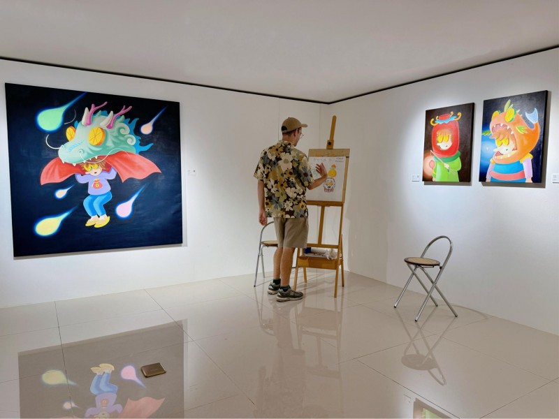 西班牙藝術(shù)家KOCTEL個展《橙色樂園》登陸北京216SPACE