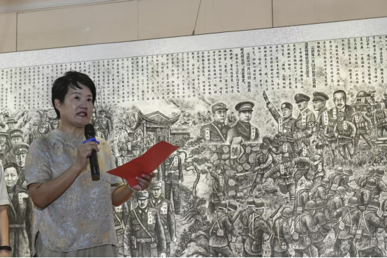 “銘記歷史 珍愛和平——崔寧抗日戰(zhàn)爭長卷展” 在龍口市美術(shù)館震撼展出