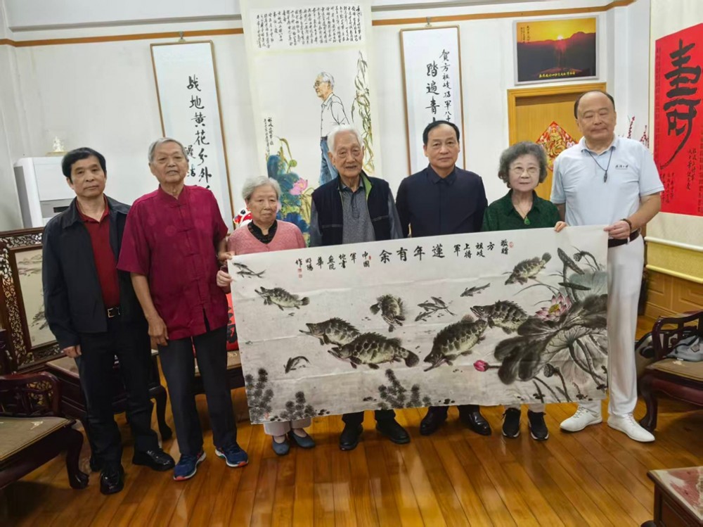 方祖歧同志為中國(guó)軍地書畫院題寫院名 勉勵(lì)創(chuàng)建一流書畫院