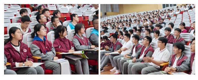 華師一附中物理競賽教練陳冬老師到湖北省武昌實驗中學(xué)作學(xué)術(shù)講座