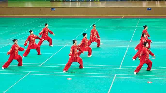 湖北省荊門市太極拳協(xié)會榮膺全國群眾體育先進單位