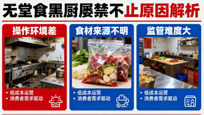食材來源不明、操作環(huán)境差……無堂食黑廚為何屢禁不止？