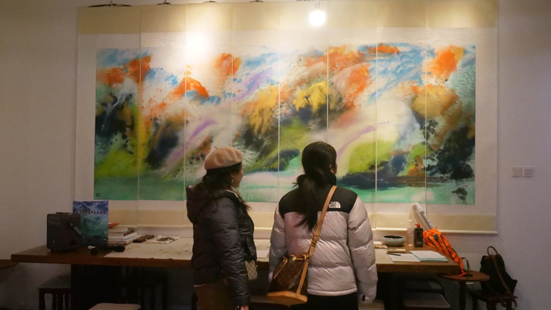 迎馬年書(shū)畫(huà)名家（鄧凌鷹 朱文 桑一田）邀請(qǐng)展在京開(kāi)幕