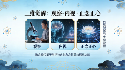 笑琰：《三維覺(jué)醒：觀(guān)察?內(nèi)視?正念正心》課程講稿