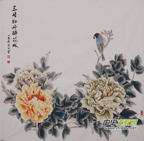 漠風女士的繪畫作品  樸實淡雅 清新自然