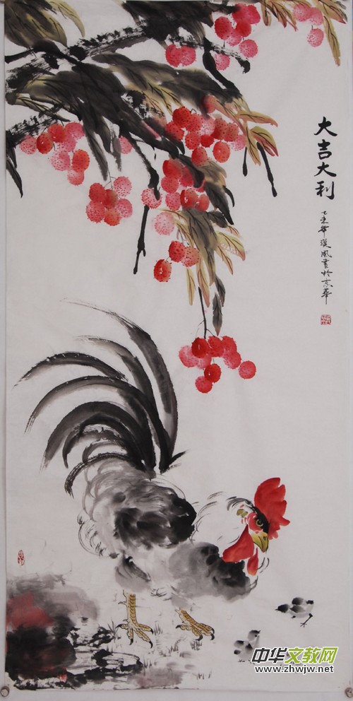 漠風女士的繪畫作品  樸實淡雅 清新自然