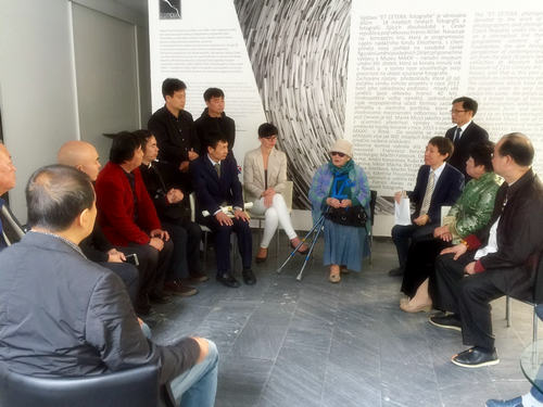 沈麗洲應邀赴俄羅斯參加中俄藝術名家作品展