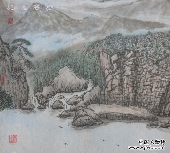 趙愛國--雙面中國畫發明人