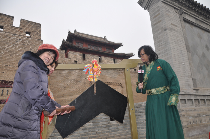 大年初一 雞鳴驛景區“磬”聲賀新春