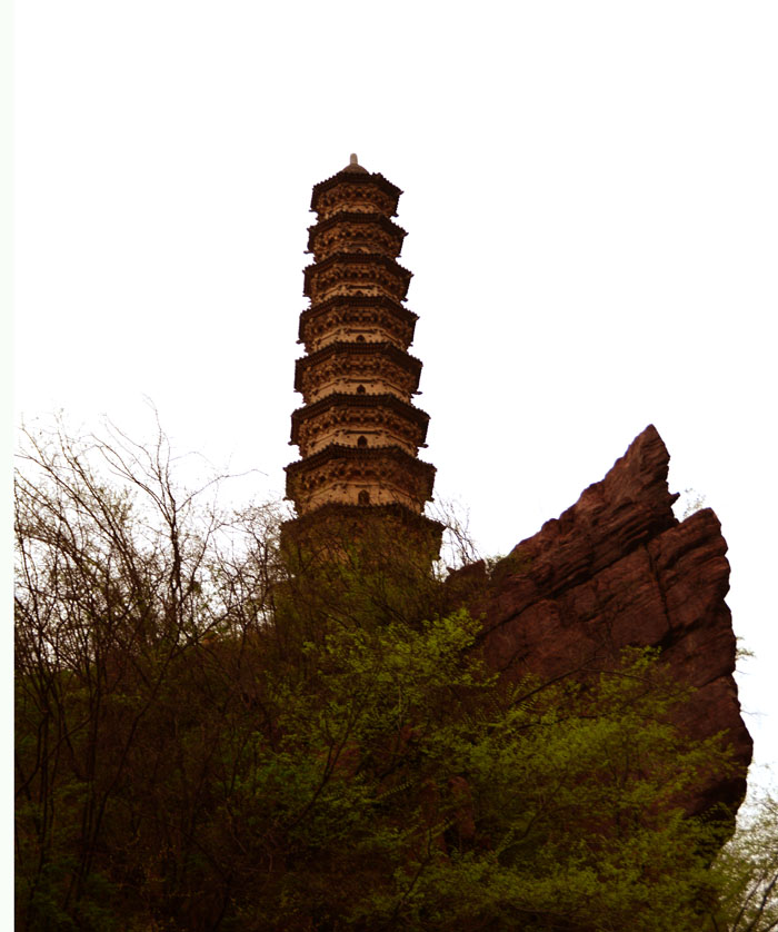 百家巖寺塔（孝女塔）——靳新國攝影
