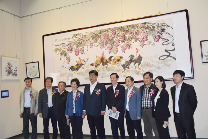 第五屆“大美平谷 水墨周莊”書畫展開幕