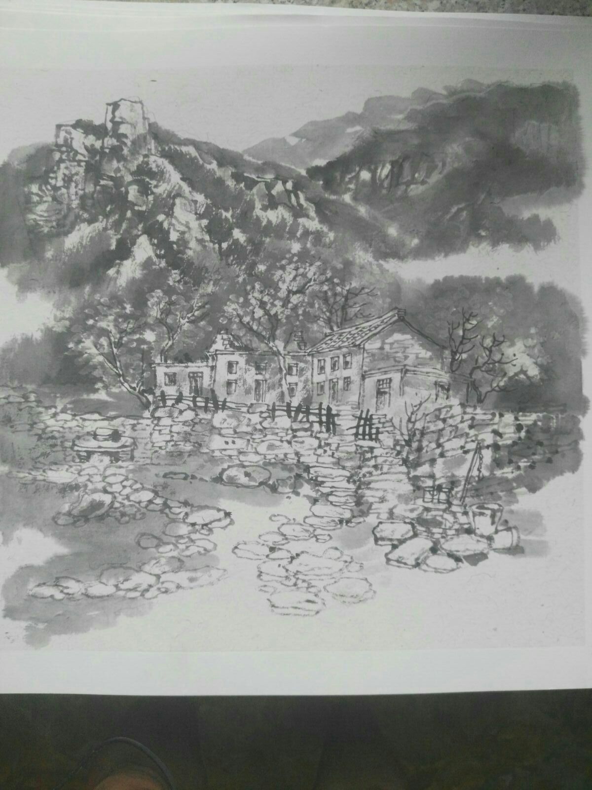 母親，您別再騙我……靳軍榆樹溝寫生日志