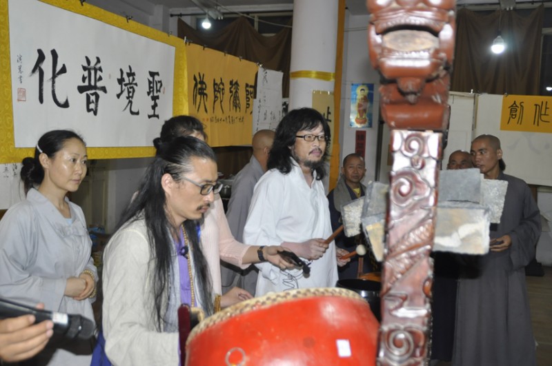 2017中國五臺山千僧齋筵·世界和平祈福大法會暨妙生大和尚詩偈即興創作正念正心詩文書畫攝影筆會在普化寺隆重舉