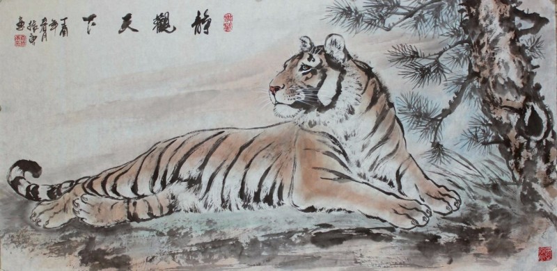 穆振庚國畫主題創作展暨穆振庚藝術館開館在固安隆重舉行