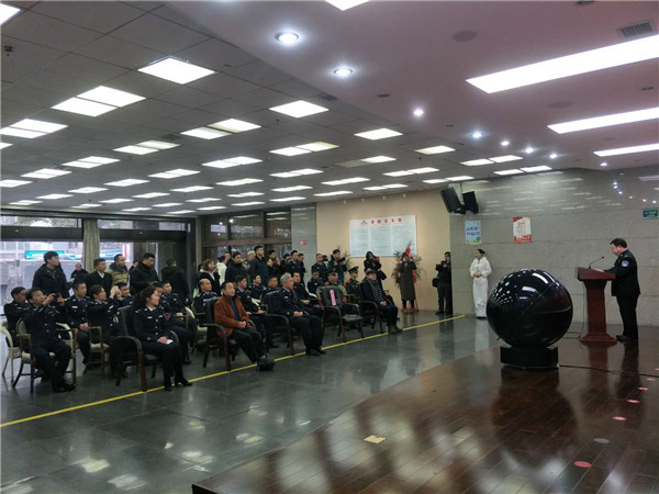 貴州：179件書畫攝影作品扮靚“林城警營”