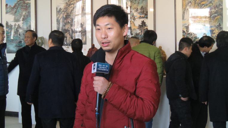 袁氏國藝新春年會暨于建剛曲勝利書畫聯展在宋莊舉行