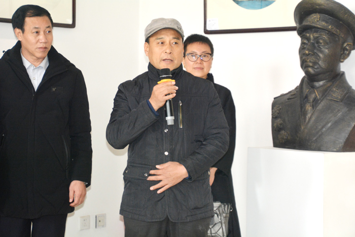 袁氏國藝新春年會暨于建剛曲勝利書畫聯展在宋莊舉行
