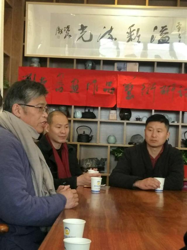 徽藝染墨·劉光作品品鑒會暨漆墨齋藝術館開館儀式在安徽淮北舉行