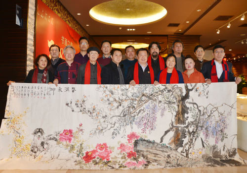 和平共展文化傳媒第三屆迎新春書(shū)畫(huà)聯(lián)誼會(huì)在京舉辦