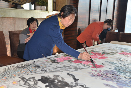 和平共展文化傳媒第三屆迎新春書(shū)畫(huà)聯(lián)誼會(huì)在京舉辦