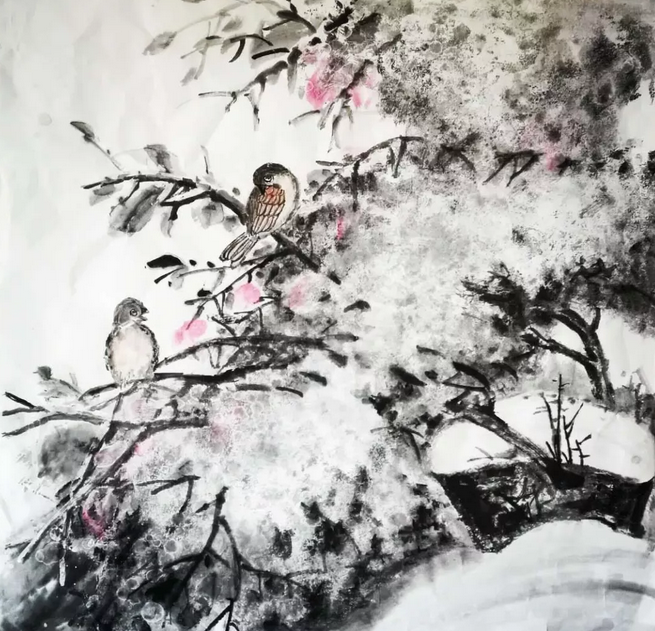 靳榮云冰雪礬墨畫(huà)與傳統(tǒng)國(guó)畫(huà)匯報(bào)展