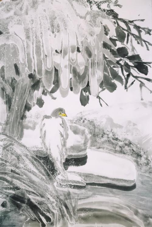 靳榮云冰雪礬墨畫(huà)與傳統(tǒng)國(guó)畫(huà)匯報(bào)展