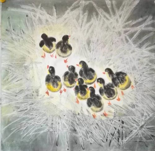 靳榮云冰雪礬墨畫(huà)與傳統(tǒng)國(guó)畫(huà)匯報(bào)展