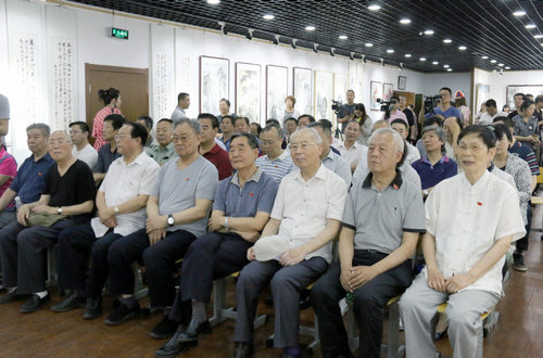 宣和書院“迎七一建黨97周年”書畫聯展在京舉行