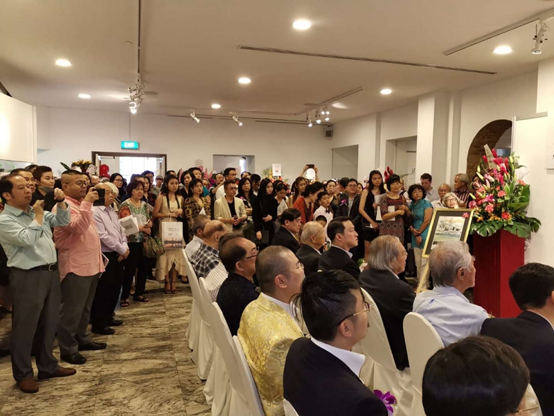 “造神入理，回得天意”梁振康畫展在新加坡河畔藝術(shù)之家隆重舉行