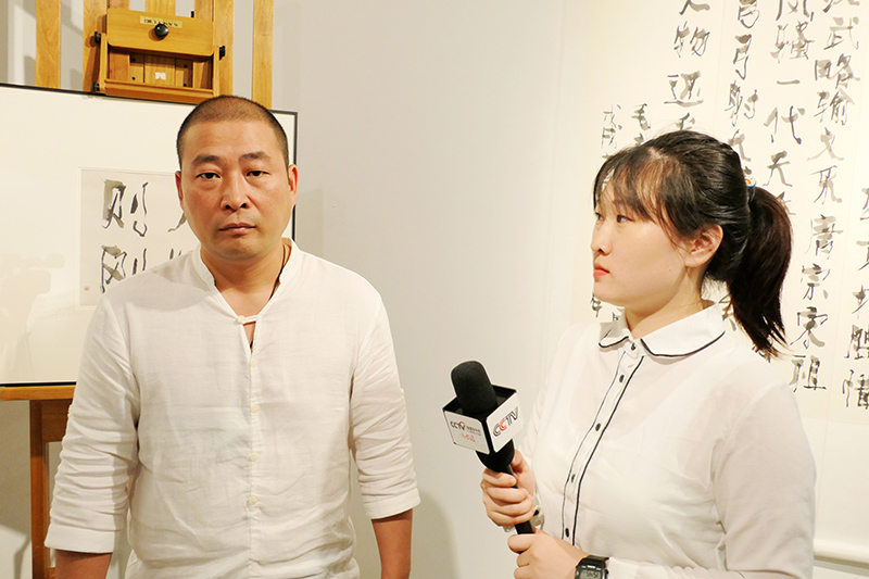 孫景年復(fù)筆書(shū)寫(xiě)作品展北京798藝術(shù)區(qū)翰·藝術(shù)中心開(kāi)展