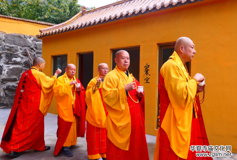 佛陀山淄博竹林寺開光法會暨慶祝中華人民共和國成立70周年禪林書畫展舉行