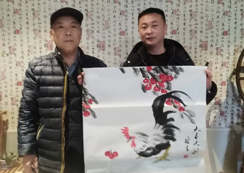 “迎新年、慶元旦”—山東聊城市市直書畫家協(xié)會走進北大附屬幼兒園(聊城園）書畫活動