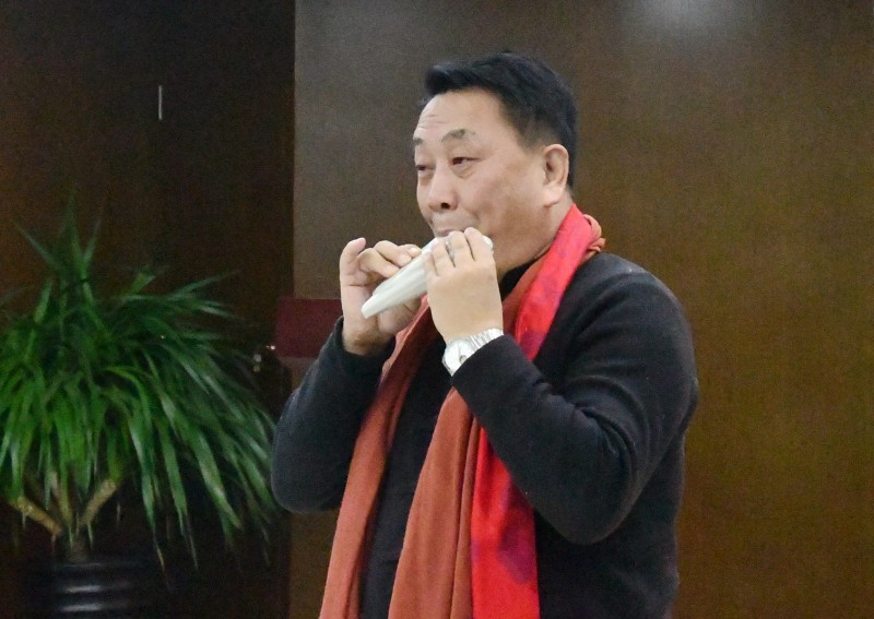 2020年北京靳氏宗親迎新春團拜會在北京晶澳集團舉辦