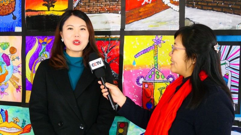 黃琴梅美學教育昌平校區舉辦第三屆大藝術家分享畫展