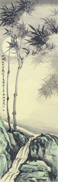 阮成森國(guó)畫(huà)作品賞析