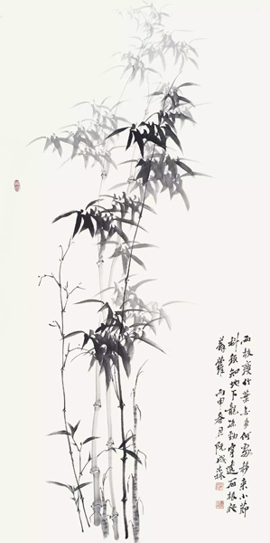 阮成森國(guó)畫(huà)作品賞析