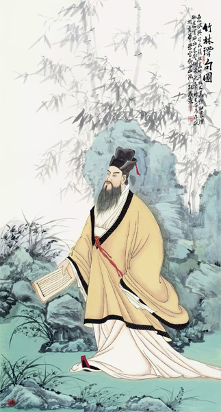 阮成森國(guó)畫(huà)作品賞析