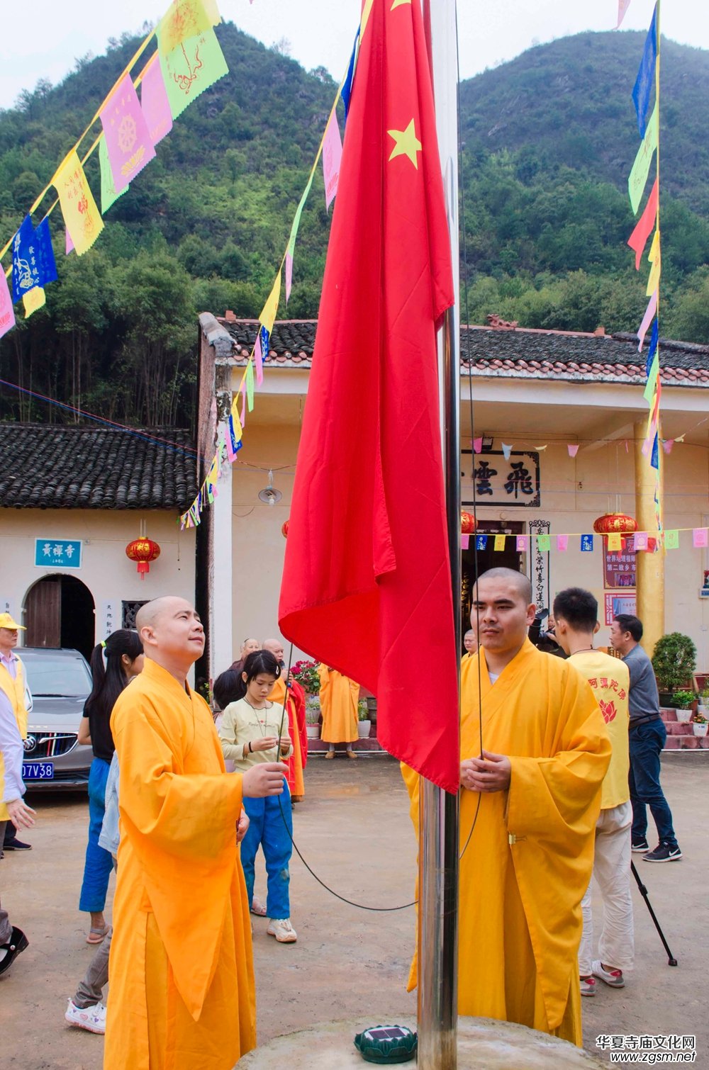 江西于都車溪鄉飛云寺“楊公殿”“地藏殿”舉行開光法會