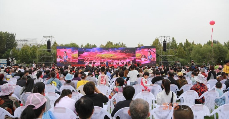 山東昌邑市第五屆鄉村旅游節暨第五屆龍鄉文化節開幕