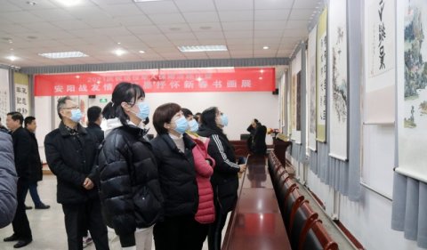 安陽市舉行《2021慶祝退役軍人保障法施行暨安陽戰(zhàn)友情深 筆墨